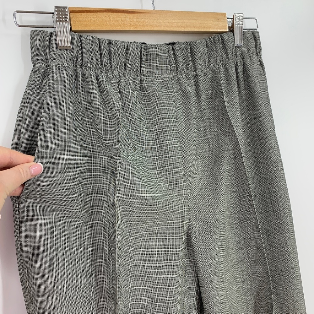 Helmut Lang Pull On Wool Cuffed Suit Pant Sz 4 - Picture 3 of 13